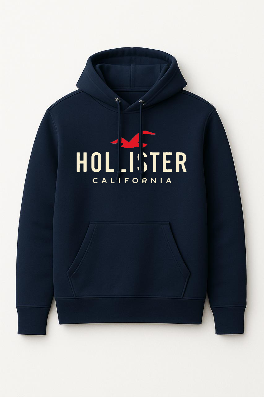 Luxury hollister Regular Printed Hoodie