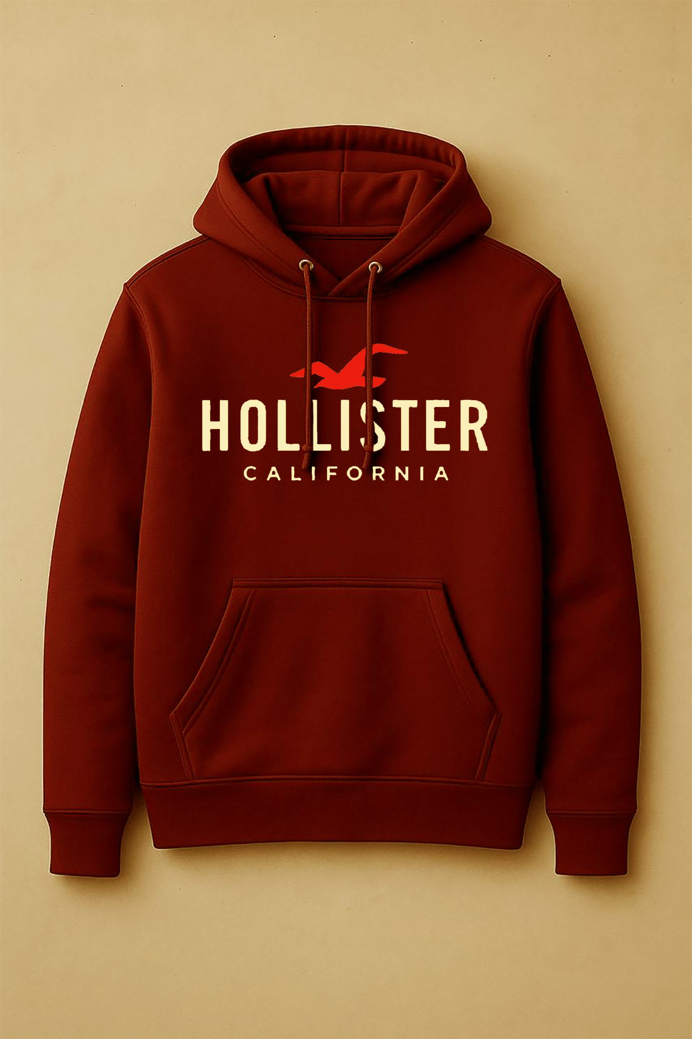 Luxury hollister Regular Printed Hoodie