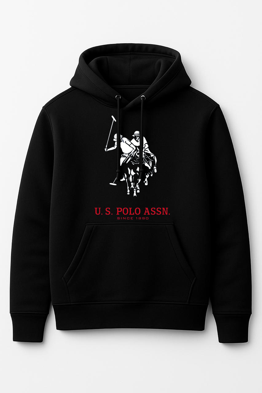 Luxury US 2 poloo Regular Printed Hoodie