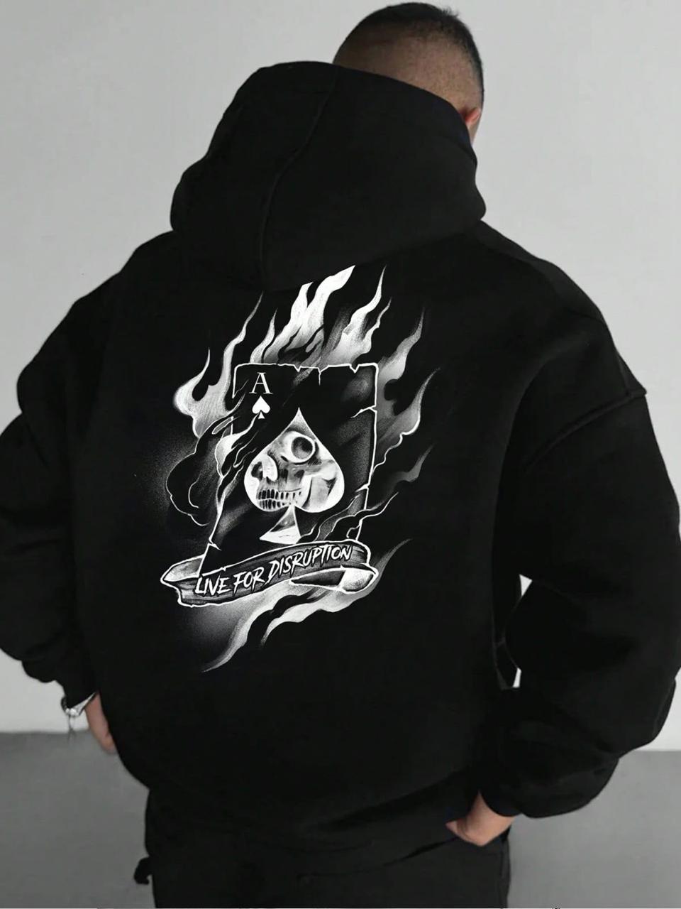 Regular Printed Hoodie