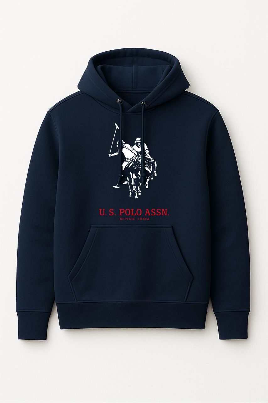 Luxury US 2 poloo Regular Printed Hoodie