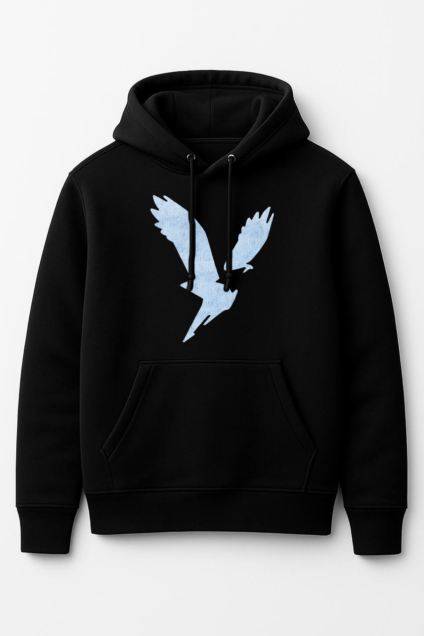 Luxury Eaglo Regular Printed Hoodie